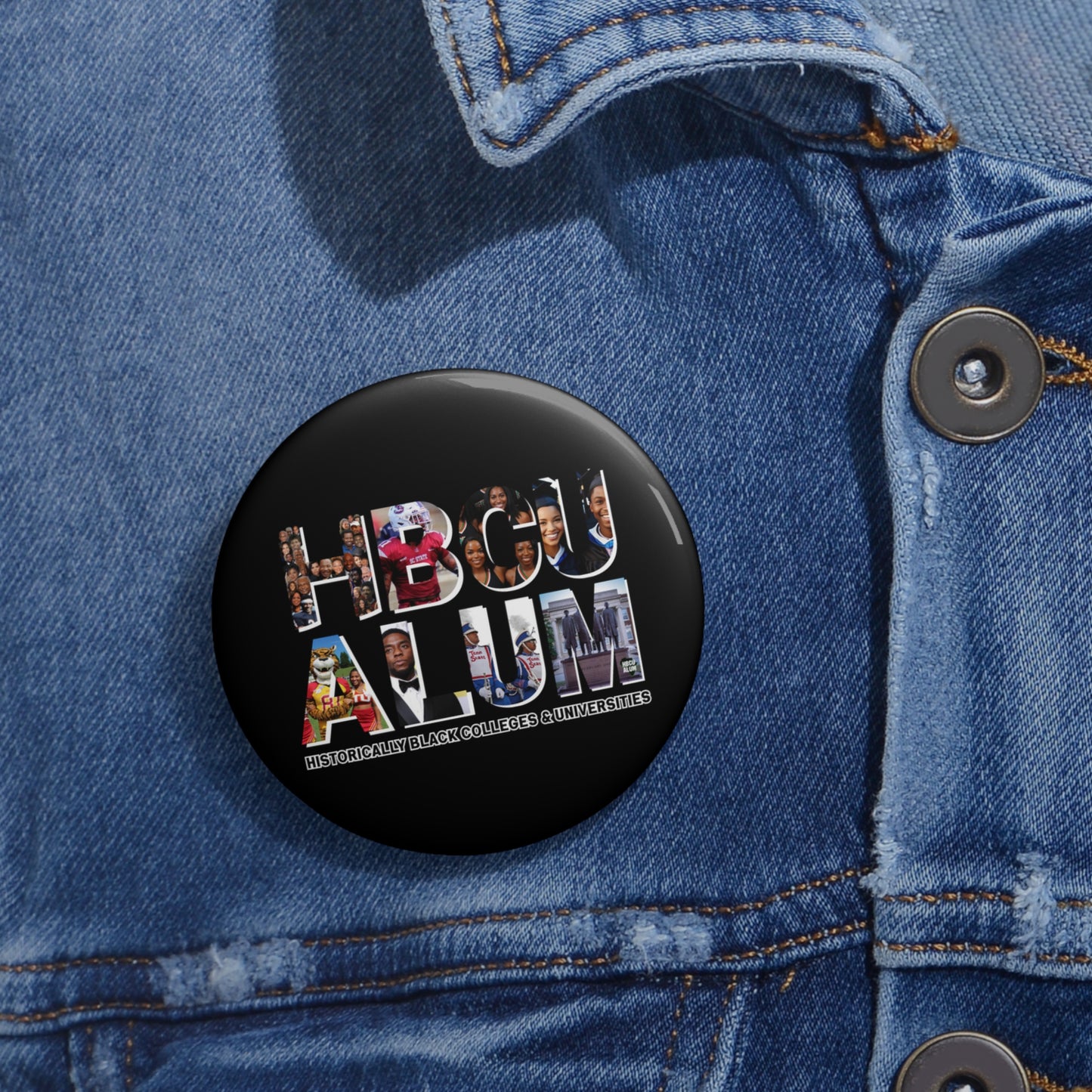 HBCU ALUM Pin Button