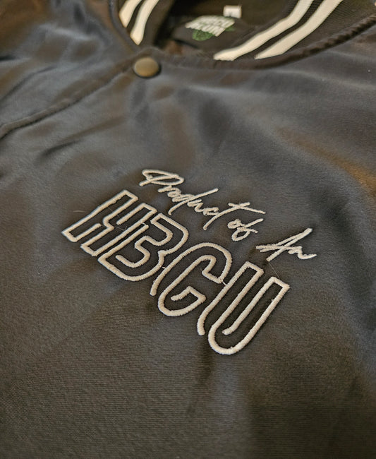 Culture Embroidered Bomber Jacket