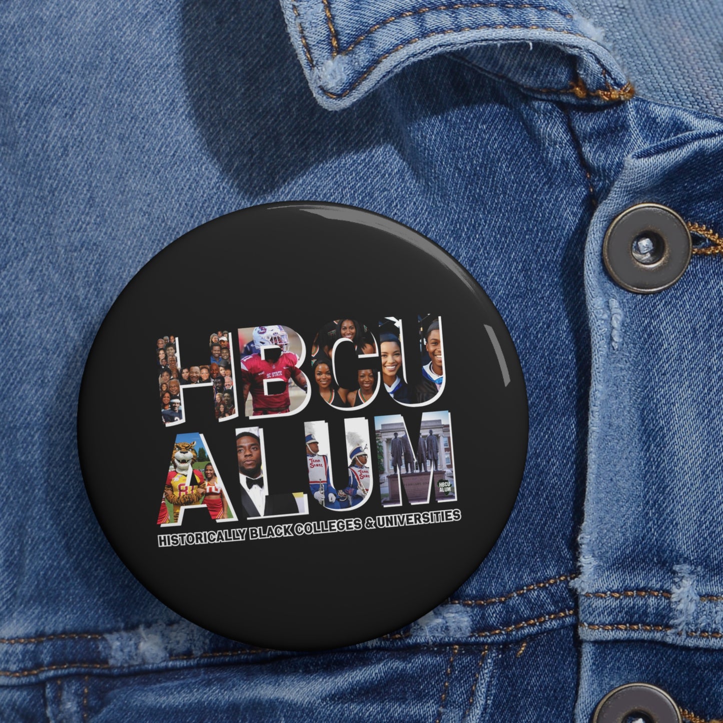 HBCU ALUM Pin Button