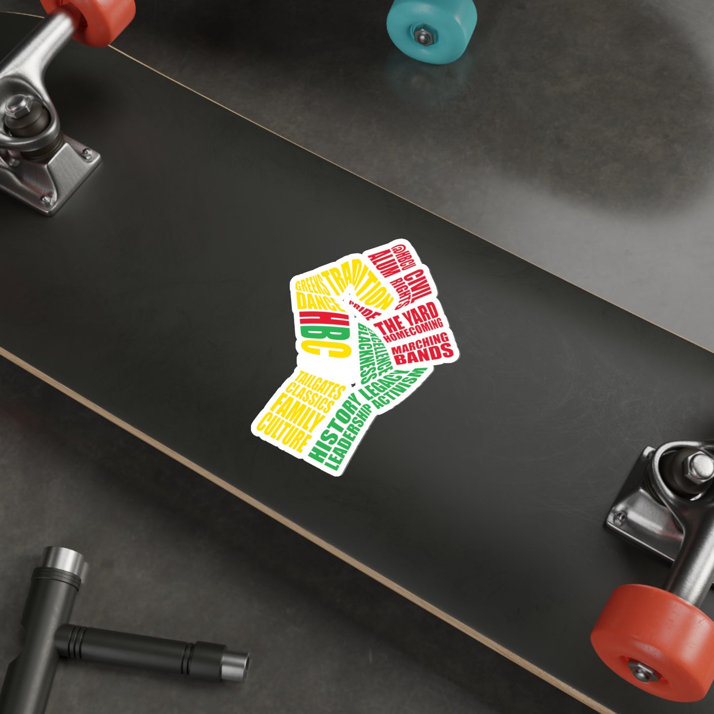 Power Fist Die-Cut Stickers