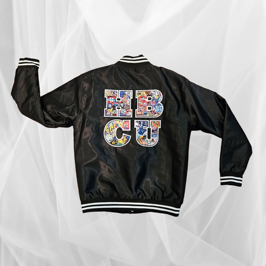 Culture Embroidered Bomber Jacket