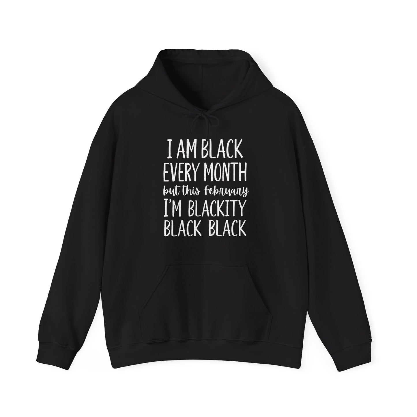 Blackity Black Heavy Blend™ Hoodie