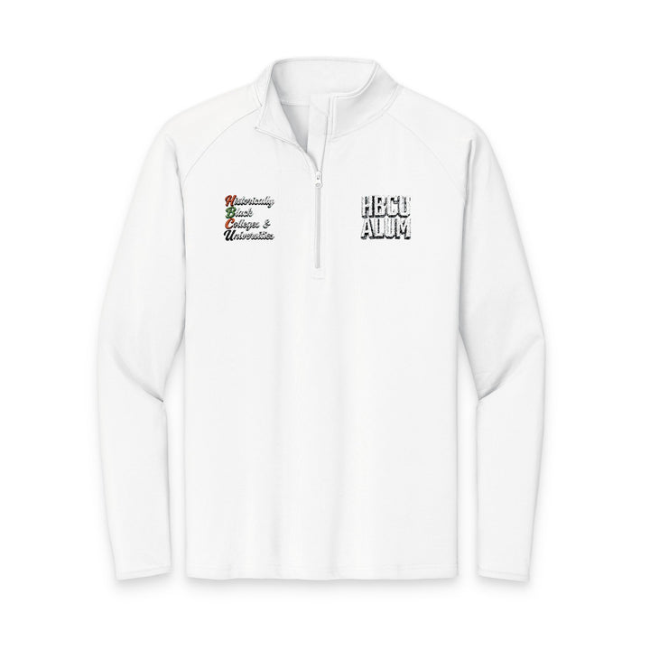 Quarter-Zip Embroidered Pullover