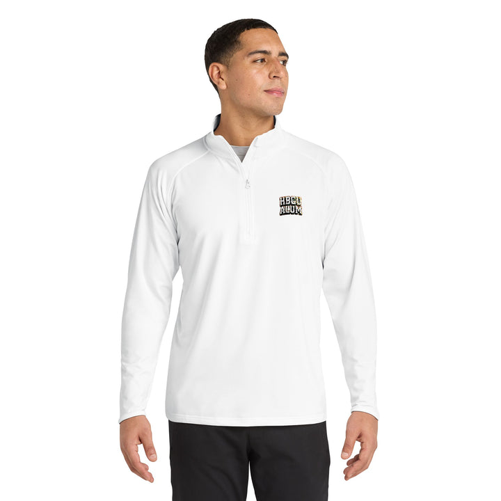 Quarter-Zip Embroidered Pullover