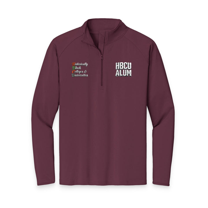 Quarter-Zip Embroidered Pullover