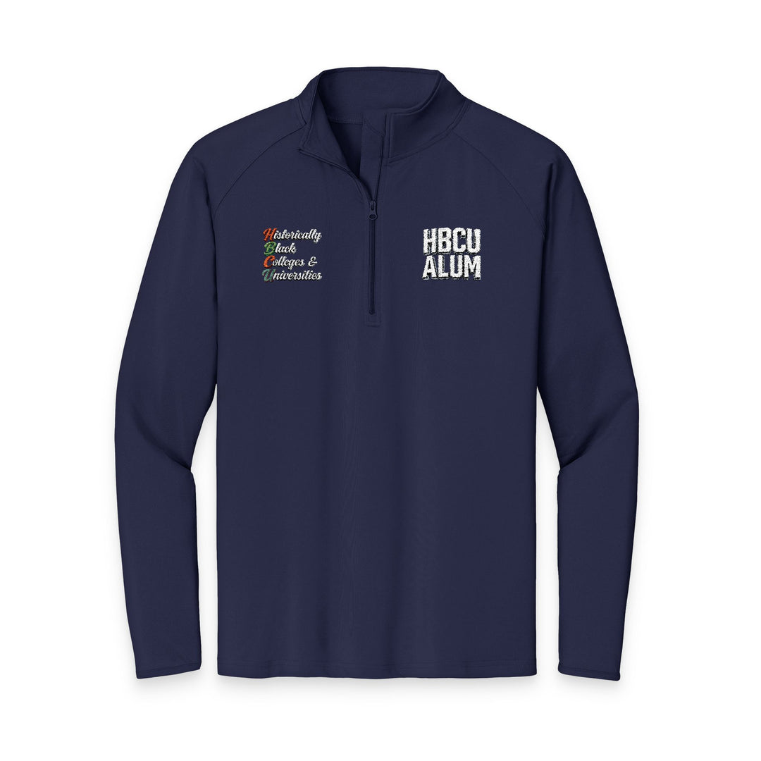 Quarter-Zip Embroidered Pullover