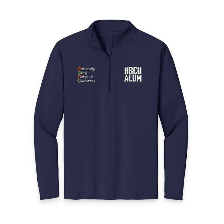 Quarter-Zip Embroidered Pullover