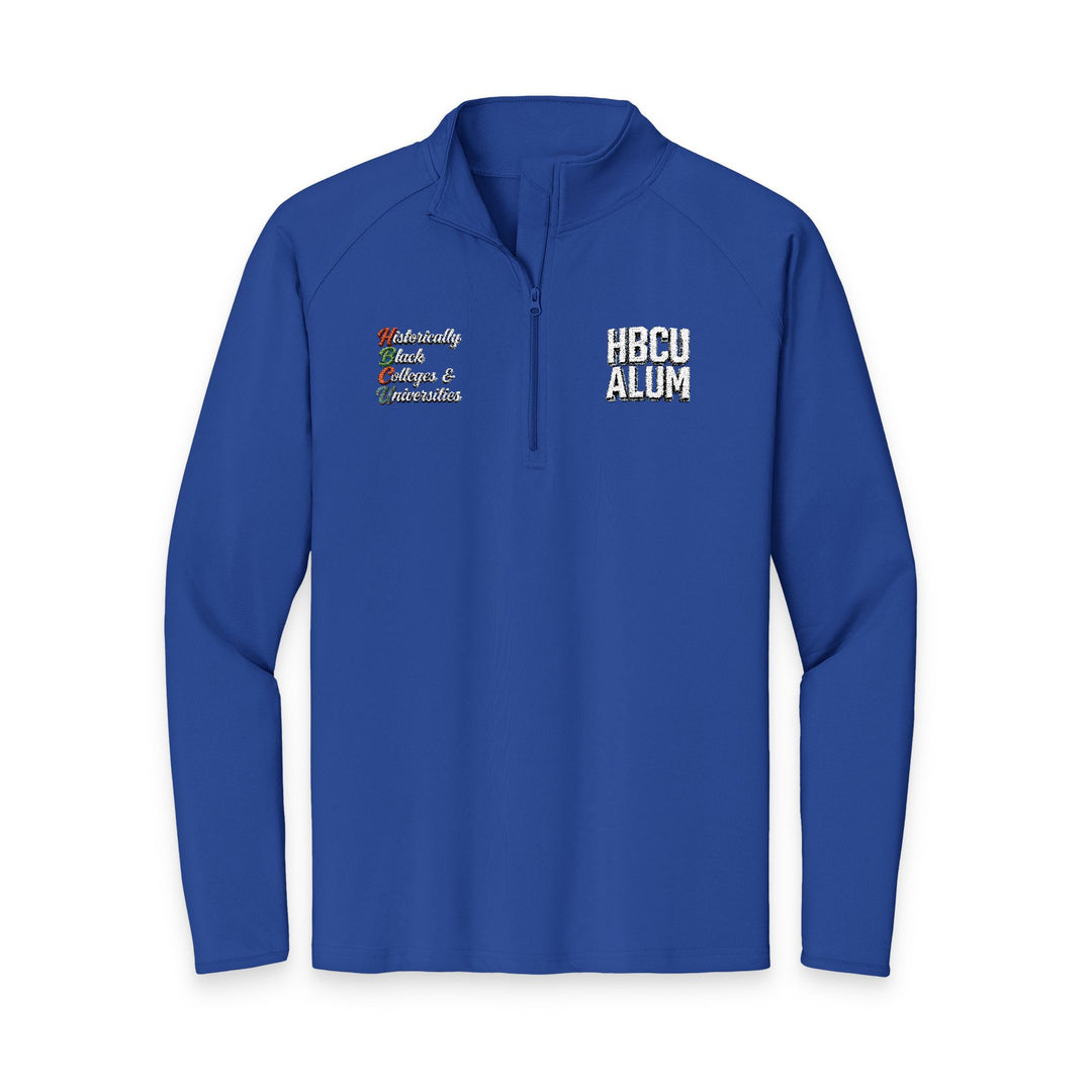 Quarter-Zip Embroidered Pullover