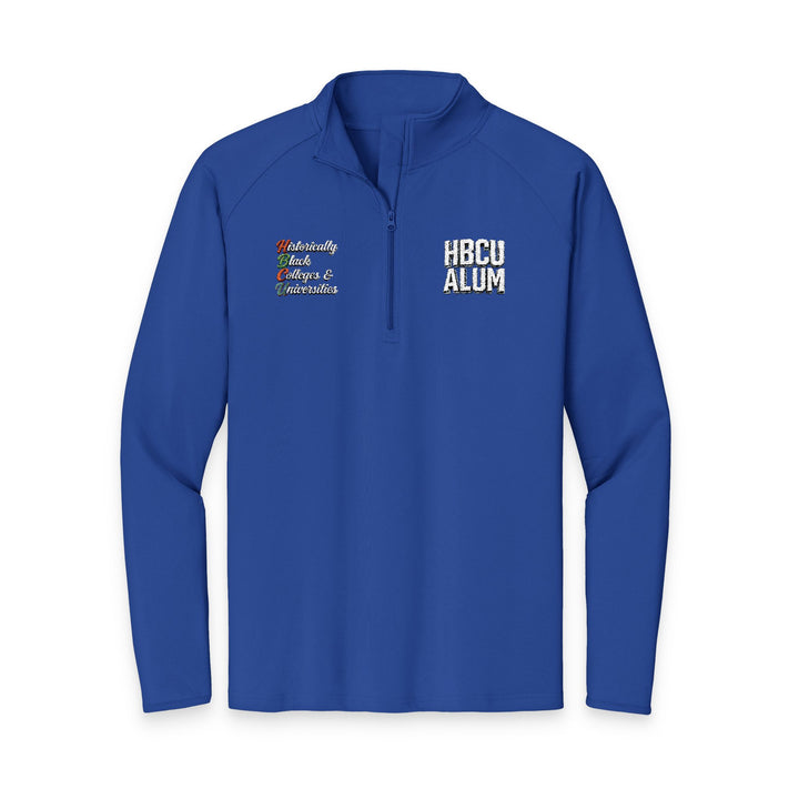Quarter-Zip Embroidered Pullover