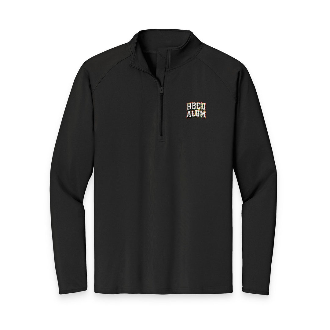 Quarter-Zip Embroidered Pullover