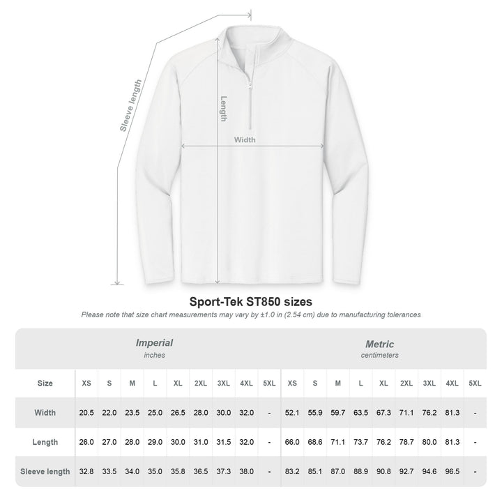 Quarter-Zip Embroidered Pullover