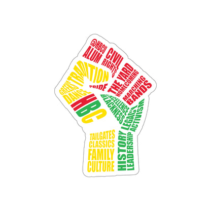 Power Fist Die-Cut Stickers