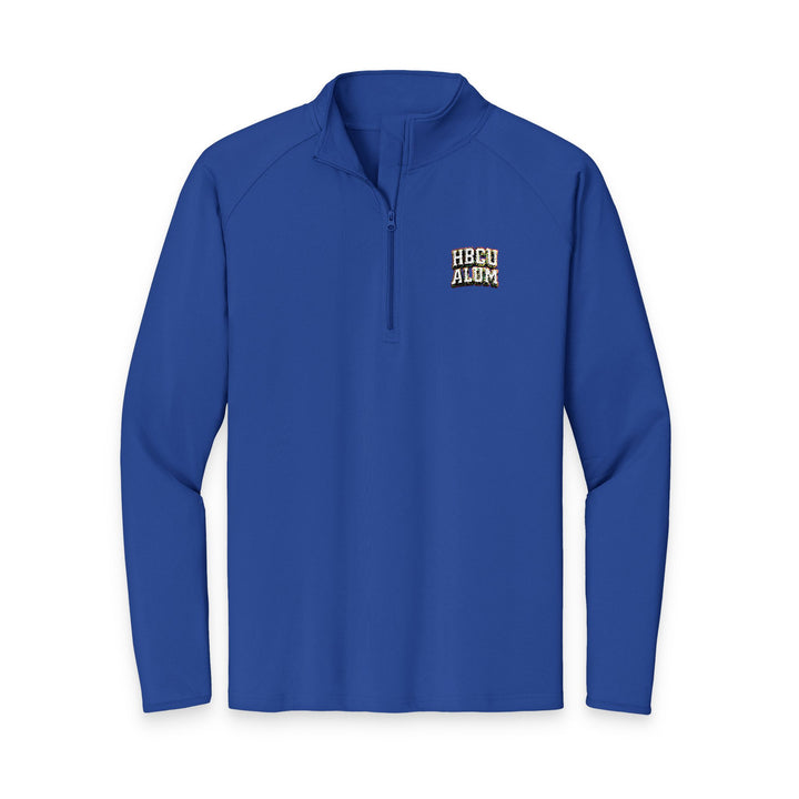 Quarter-Zip Embroidered Pullover