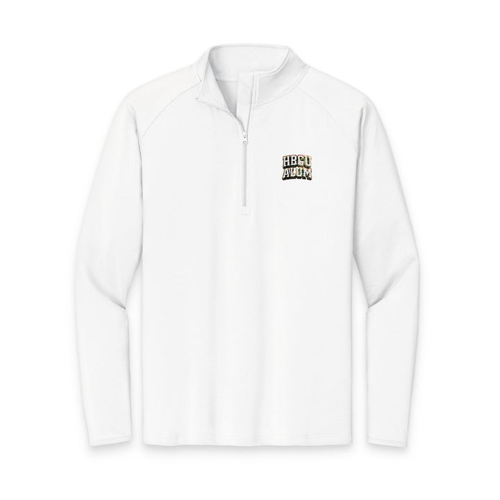 Quarter-Zip Embroidered Pullover