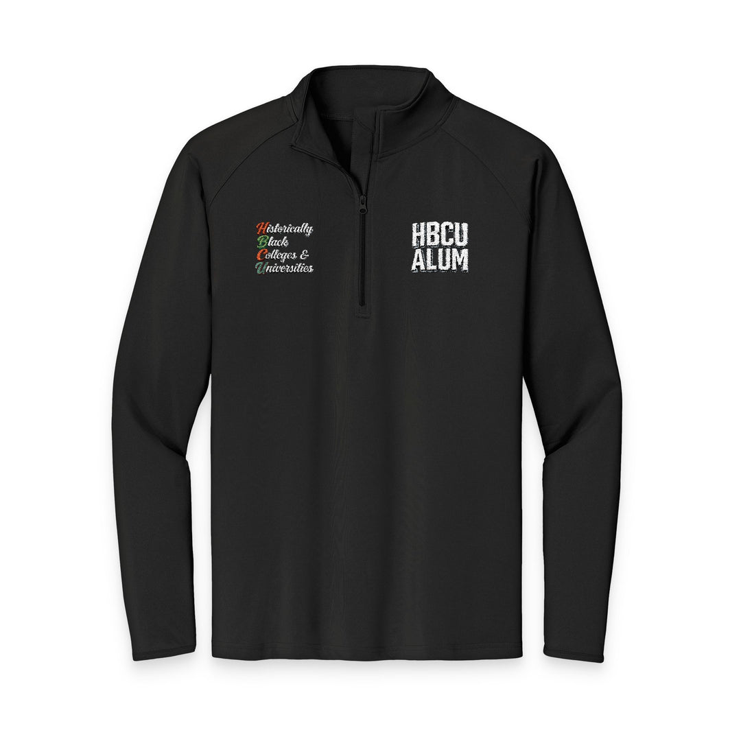 Quarter-Zip Embroidered Pullover