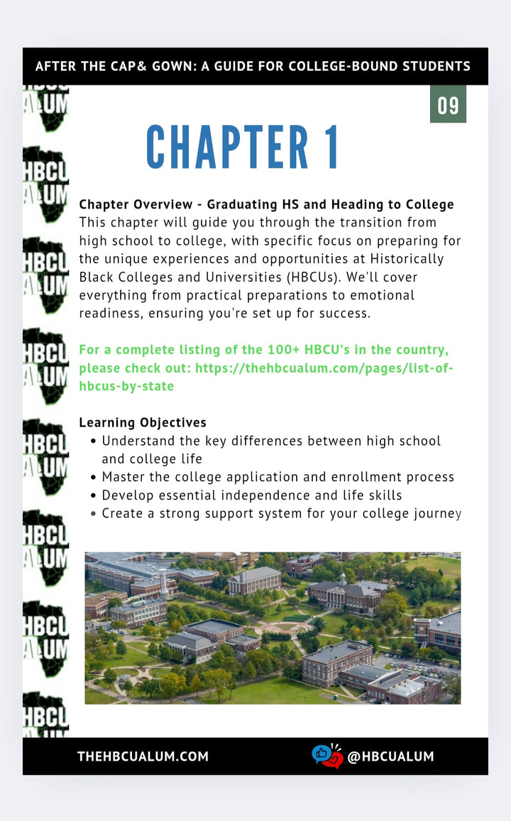 After The Cap &amp; Gown: A Guide For College-Bound Students