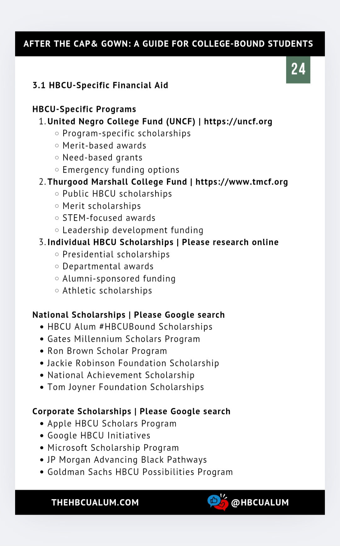 After The Cap &amp; Gown: A Guide For College-Bound Students