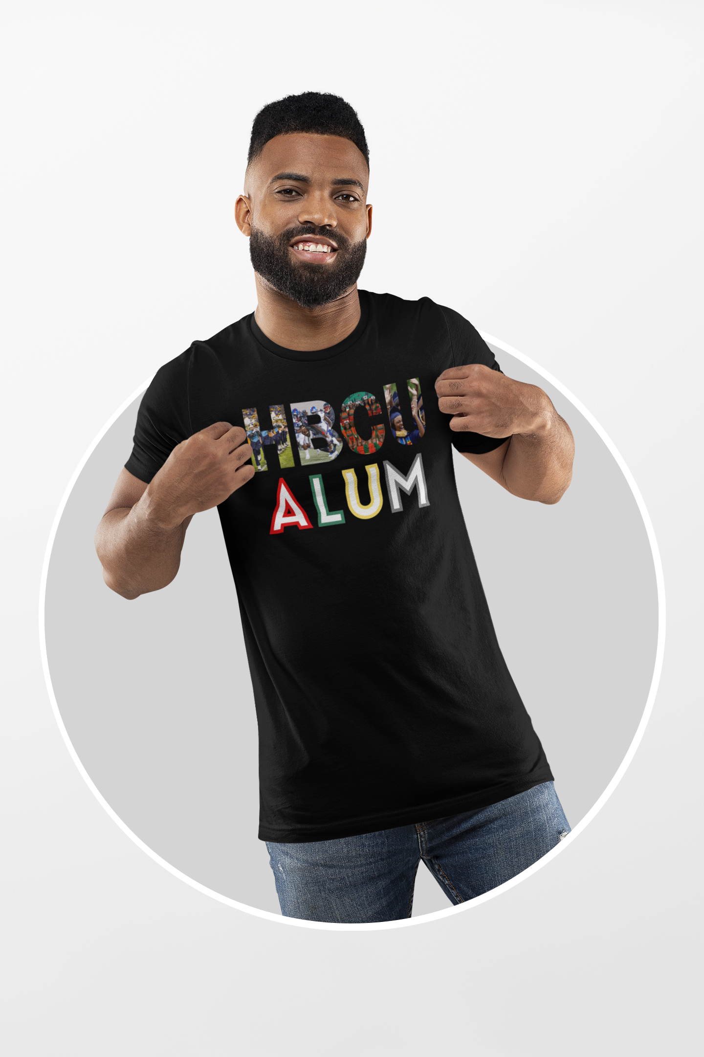HBCU ALUM Men's T-Shirt - HBCU Shirts, HBCU Apparel, Black Colleges, HBCU Alumni